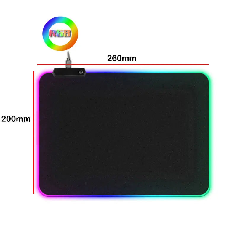 RGB LED Gaming Mouse Pad — XXL Desk Mat